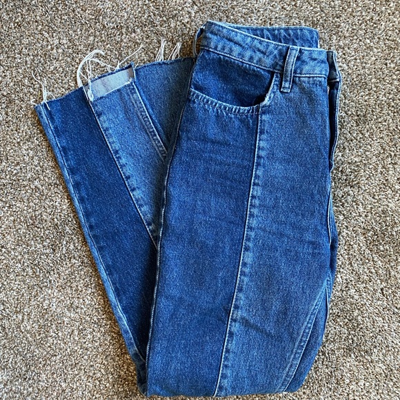 Two tone NAKD denim jeans - Picture 3 of 5